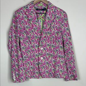 Polo Ralph Lauren Women's Floral Blazer Jacket Golf Size 4